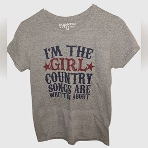 🌺🌷🪻Farm Fed Clothing, Ladies M, Graphic T🌺🌷🪻